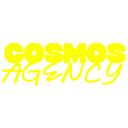 scritta Cosmos Agency